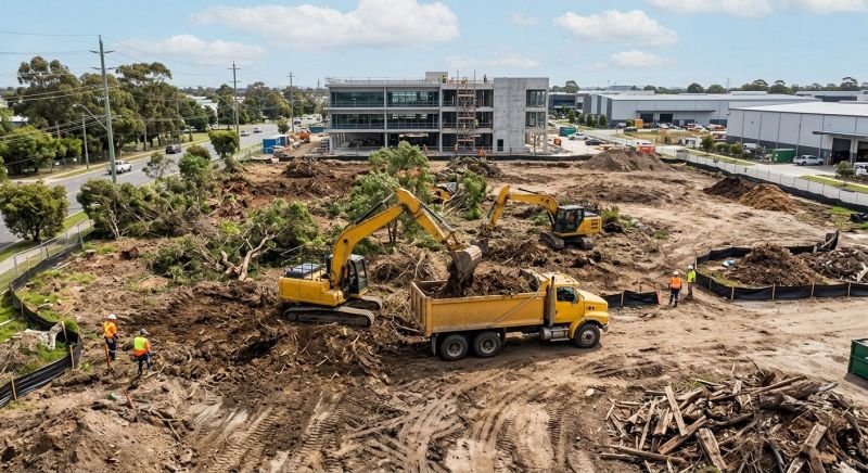 Commercial Lot Clearing in Marietta, GA