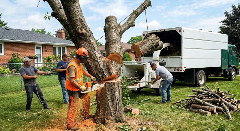 Hickory Tree Removal in Duluth, MN